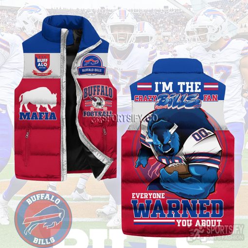 SLJ03070 - Buffalo Bills Sleeveless Jacket-Sportsify