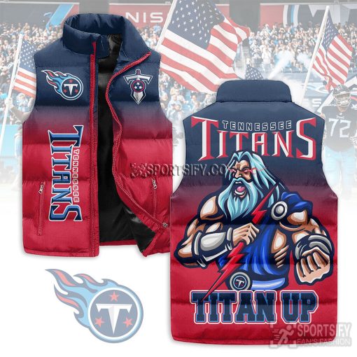 SLJ03069 - Tennessee Titans Sleeveless Jacket-Sportsify