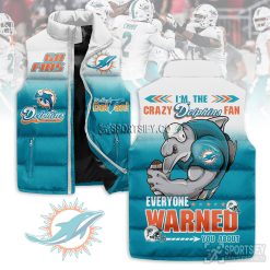 SLJ03066 - Miami Dolphins Sleeveless Jacket-Sportsify