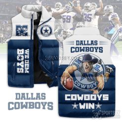 SLJ03064 - Dallas Cowboys Sleeveless Jacket-Sportsify