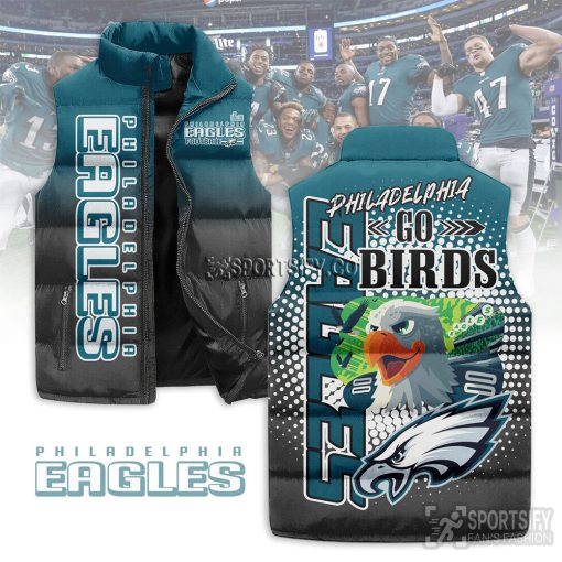 SLJ03063 - Philadelphia Eagles Sleeveless Jacket-Sportsify