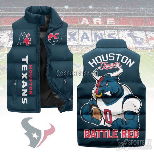 SLJ03048 - Houston Texans Sleeveless Jacket-Sportsify