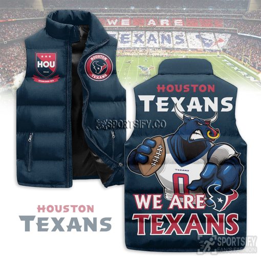 SLJ03049 - Houston Texans Sleeveless Jacket-Sportsify