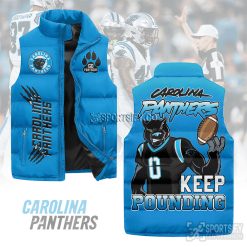 SLJ03046 - Carolina Panthers Sleeveless Jacket-Sportsify