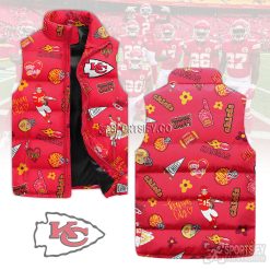 SLJ03044 - Kansas City Chiefs Sleeveless Jacket-Sportsify