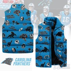 SLJ03043 - Carolina Panthers Sleeveless Jacket-Sportsify