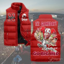 SLJ03039 - Nebraska Cornhuskers Sleeveless Jacket-Sportsify