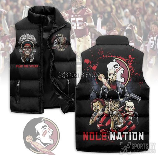 SLJ03030 - Florida State Seminoles Sleeveless Jacket-Sportsify