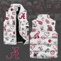 SLJ03018 - Alabama Crimson Tide Sleeveless Jacket-Sportsify