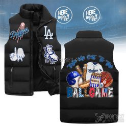 SLJ03009 - Los Angeles Dodgers Sleeveless Jacket-Sportsify