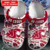 CLS01110 - Custom Washington State Cougars Clogs Shoes-Sportsify