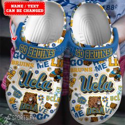 CLS01103 - Custom UCLA Bruins Clogs Shoes-Sportsify