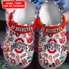 CLS01076 - Custom Ohio State Buckeyes Clogs Shoes-Sportsify