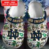 CLS01075 - Custom Notre Dame Fighting Irish Clogs Shoes-Sportsify