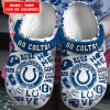 CLS01040 - Custom Indianapolis Colts Clogs Shoes-Sportsify