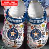 CLS01039 - Custom Houston Astros Clogs Shoes-Sportsify