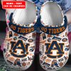 CLS01009 - Custom Auburn Tigers Clogs Shoes-Sportsify