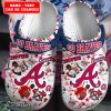 CLS01006 - Custom Atlanta Braves Clogs Shoes-Sportsify