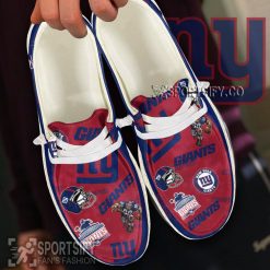 HDS0124 - Custom New York Giants Hey Dude Shoes-Sportsify