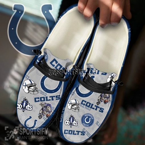 HDS0114 - Custom Indianapolis Colts Hey Dude Shoes-Sportsify