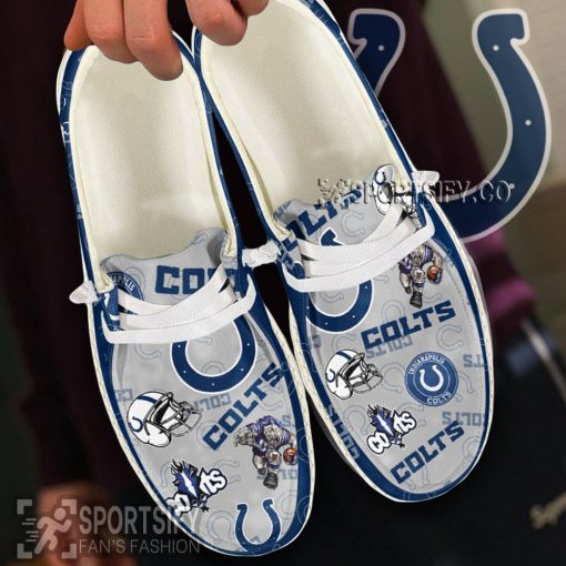 HDS0114 - Custom Indianapolis Colts Hey Dude Shoes-Sportsify