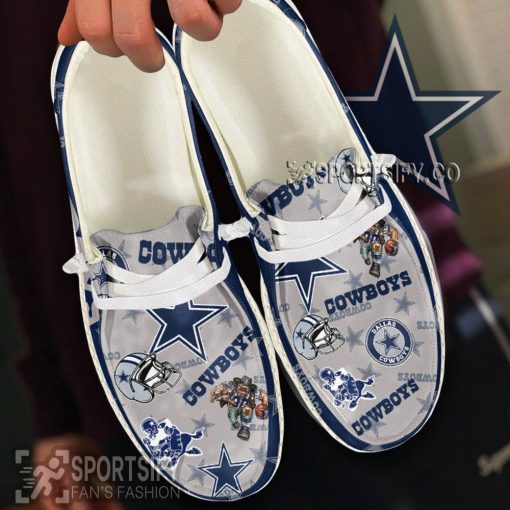 HDS0109 - Custom Dallas Cowboys Hey Dude Shoes-Sportsify