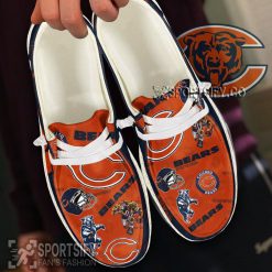 HDS0106 - Custom Chicago Bears Hey Dude Shoes-Sportsify