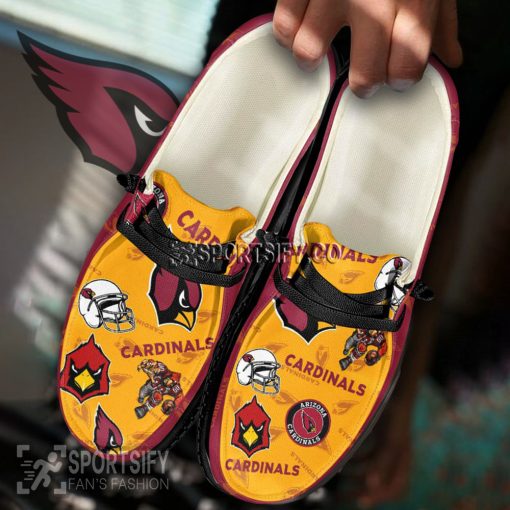 HDS0101 - Custom Arizona Cardinals Hey Dude Shoes-Sportsify