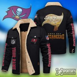 LEJ0130 - Tampa Bay Buccaneers Leather Jacket-Sportsify