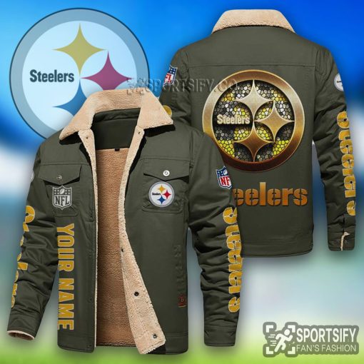 LEJ0127 - Pittsburgh Steelers Leather Jacket-Sportsify