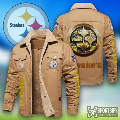 LEJ0127 - Pittsburgh Steelers Leather Jacket-Sportsify