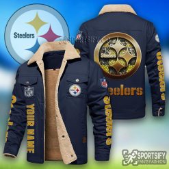 LEJ0127 - Pittsburgh Steelers Leather Jacket-Sportsify