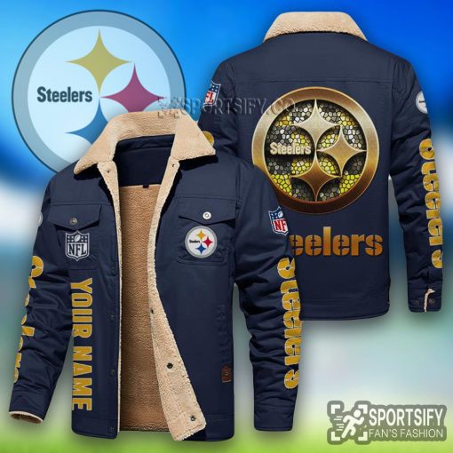 LEJ0127 - Pittsburgh Steelers Leather Jacket-Sportsify