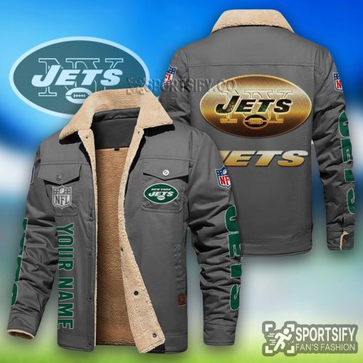 LEJ0125 - New York Jets Leather Jacket-Sportsify