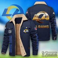 LEJ0119 - Los Angeles Rams Leather Jacket-Sportsify