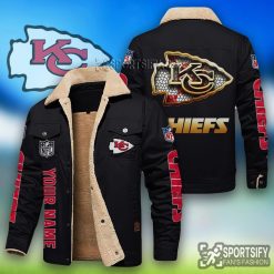 LEJ0116 - Kansas City Chiefs Leather Jacket-Sportsify