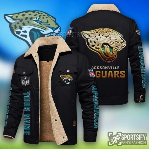 LEJ0115 - Jacksonville Jaguars Leather Jacket-Sportsify