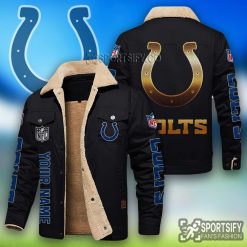 LEJ0114 - Indianapolis Colts Leather Jacket-Sportsify