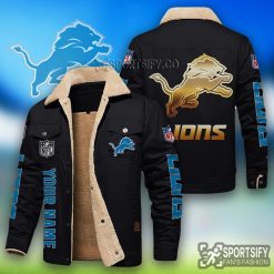 LEJ0111 - Detroit Lions Leather Jacket-Sportsify