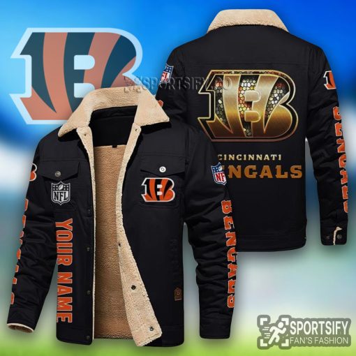 LEJ0107 - Cincinnati Bengals Leather Jacket-Sportsify