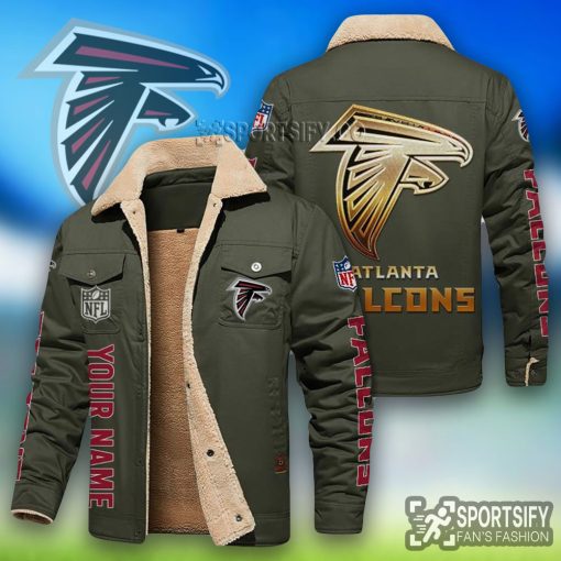 LEJ0102 - Atlanta Falcons Leather Jacket-Sportsify