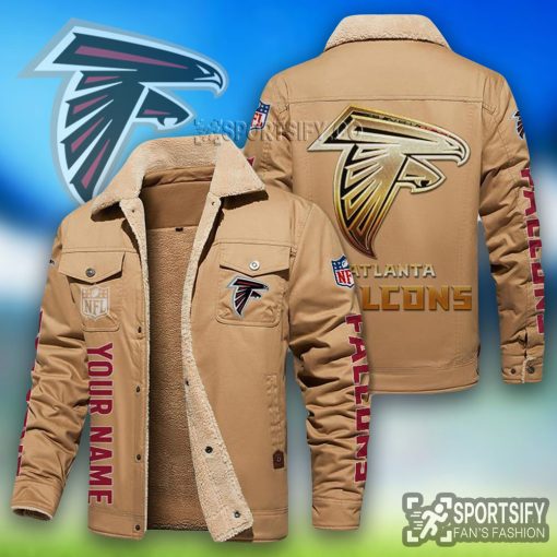 LEJ0102 - Atlanta Falcons Leather Jacket-Sportsify