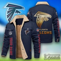 LEJ0102 - Atlanta Falcons Leather Jacket-Sportsify