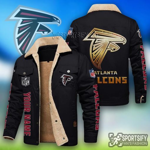 LEJ0102 - Atlanta Falcons Leather Jacket-Sportsify