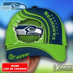 HAT0229 - Custom Seattle Seahawks Hat-Sportsify