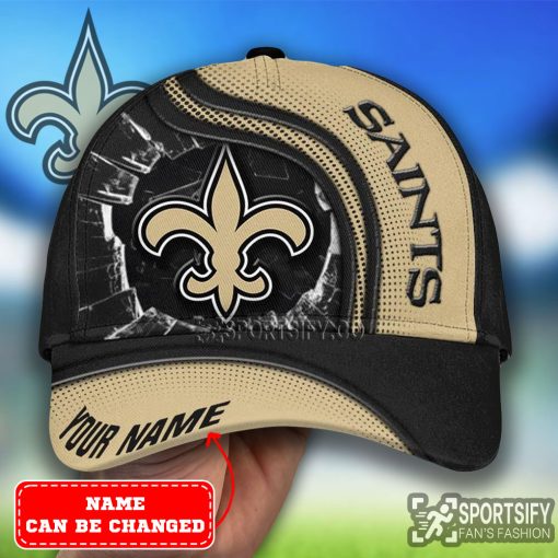 HAT0223 - Custom New Orleans Saints Hat-Sportsify