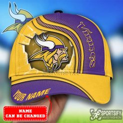 HAT0221 - Custom Minnesota Vikings Hat-Sportsify