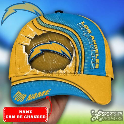 HAT0218 - Custom Los Angeles Chargers Hat-Sportsify