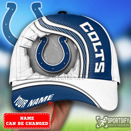 HAT0214 - Custom Indianapolis Colts Hat-Sportsify