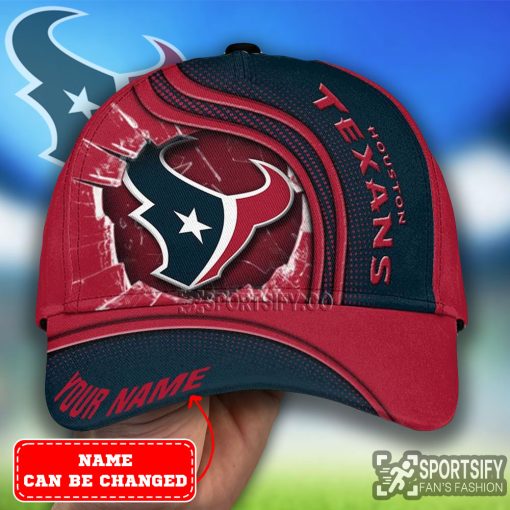 HAT0213 - Custom Houston Texans Hat-Sportsify